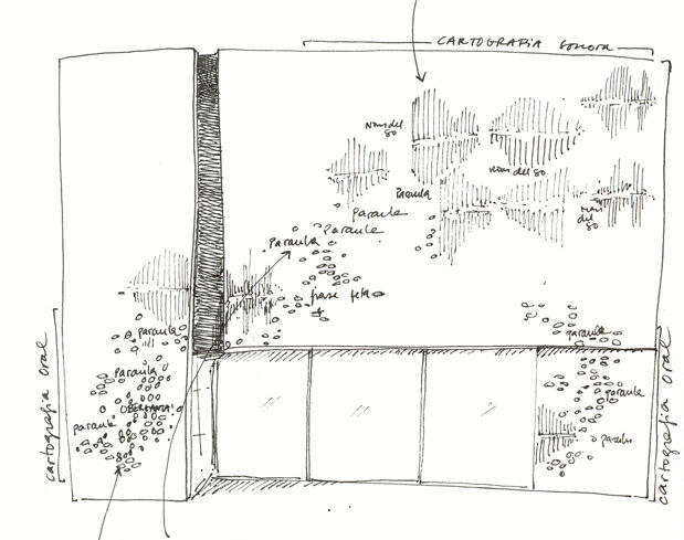 Façana Teatre Albert Camus. Sant Lluis, Menorca